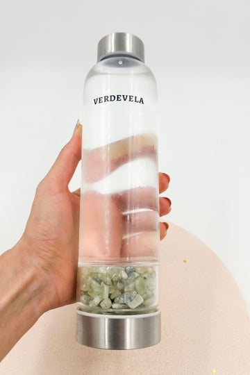 Bottle Elixir Prehnite Chips | Abundance - Positivity