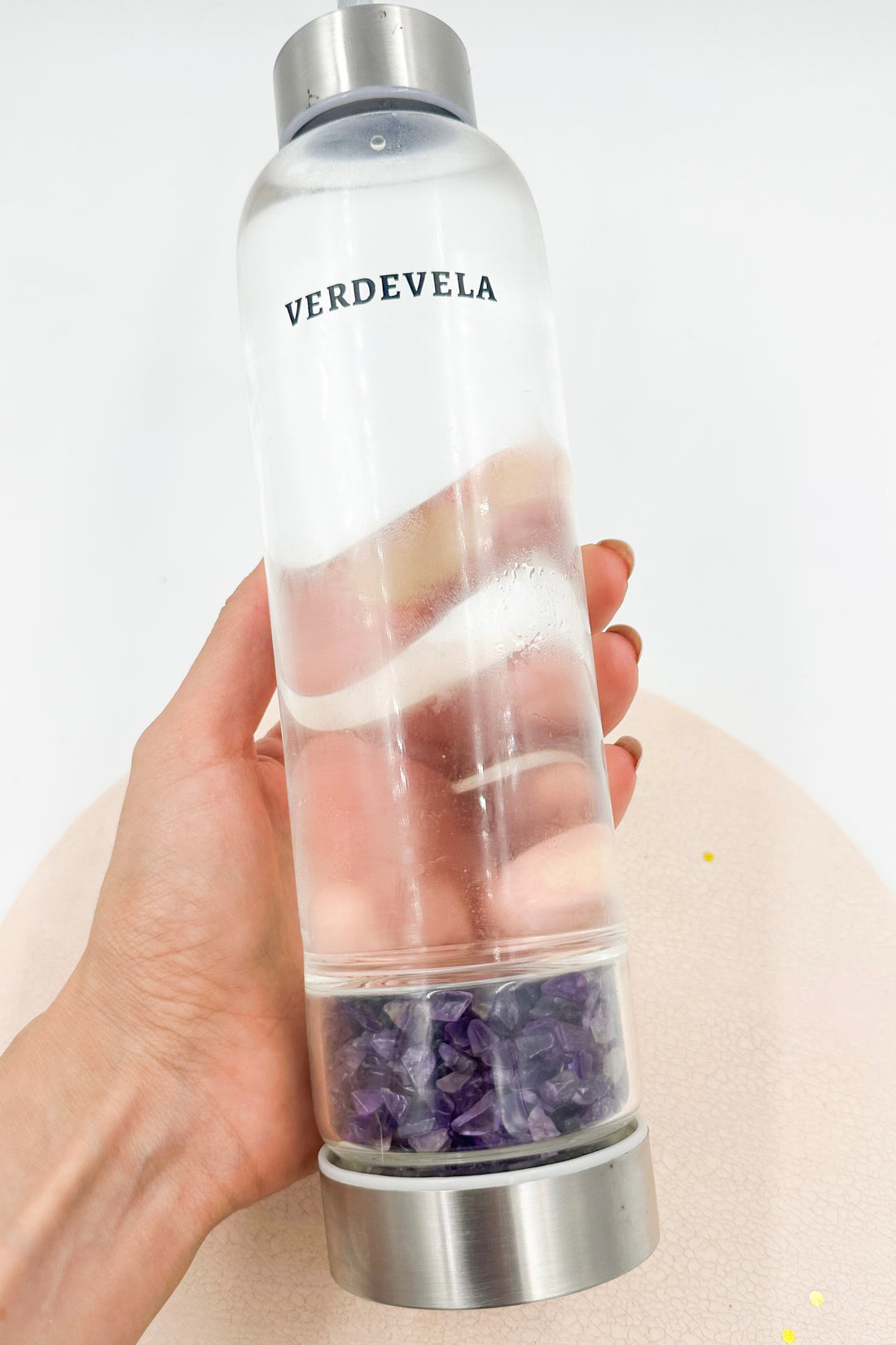 Mini Amethyst Elixir Bottle | Calm - Well-being