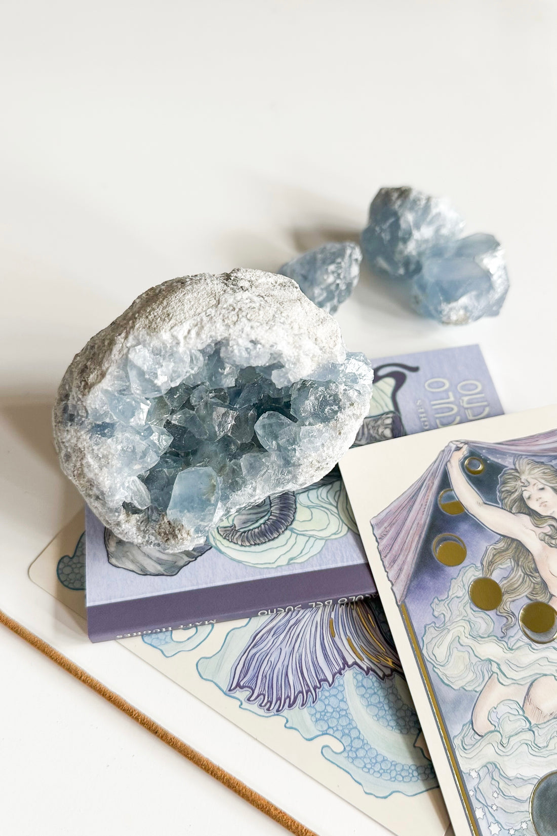 Celestina Cluster Mini | Spirituality - Meditation