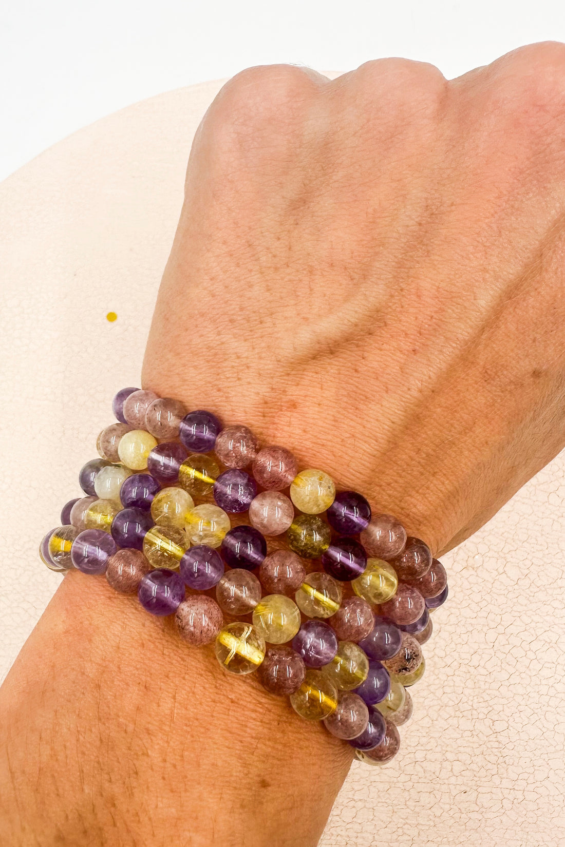 Super Siete Pulsera | 6mm | Alta Vibración - Potenciador de energías