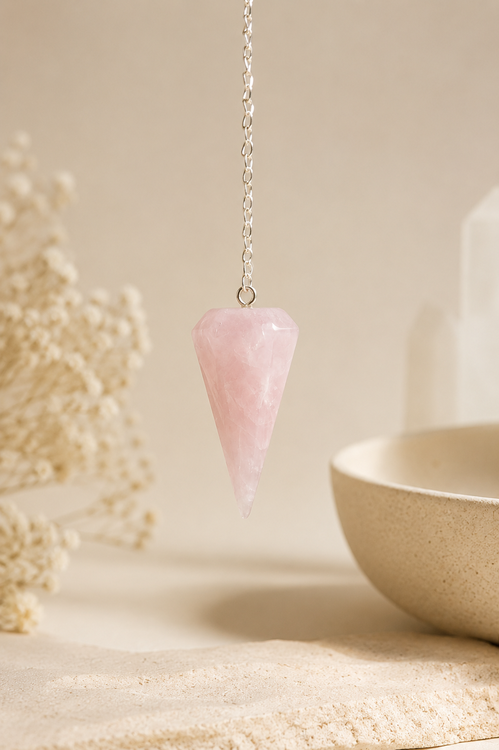 Pendulum | Pink quartz
