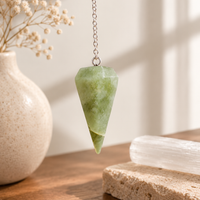 Péndulo Jade Verde | Abundancia - Buena Suerte
