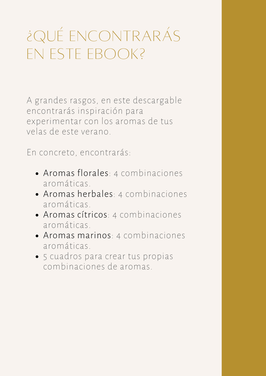 Aromatic combinations - Summer | VOL.1 