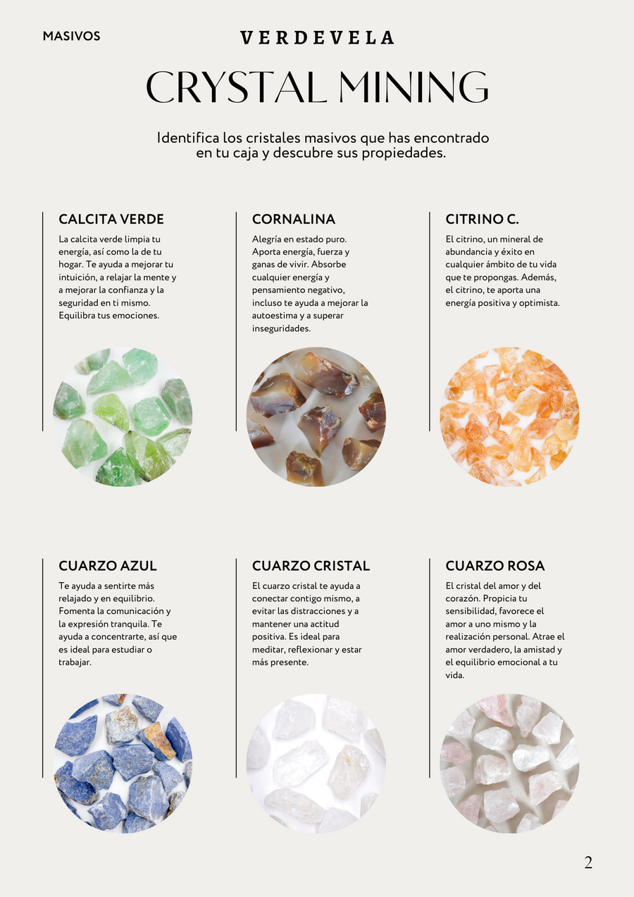 Crystal Mining | Masivos