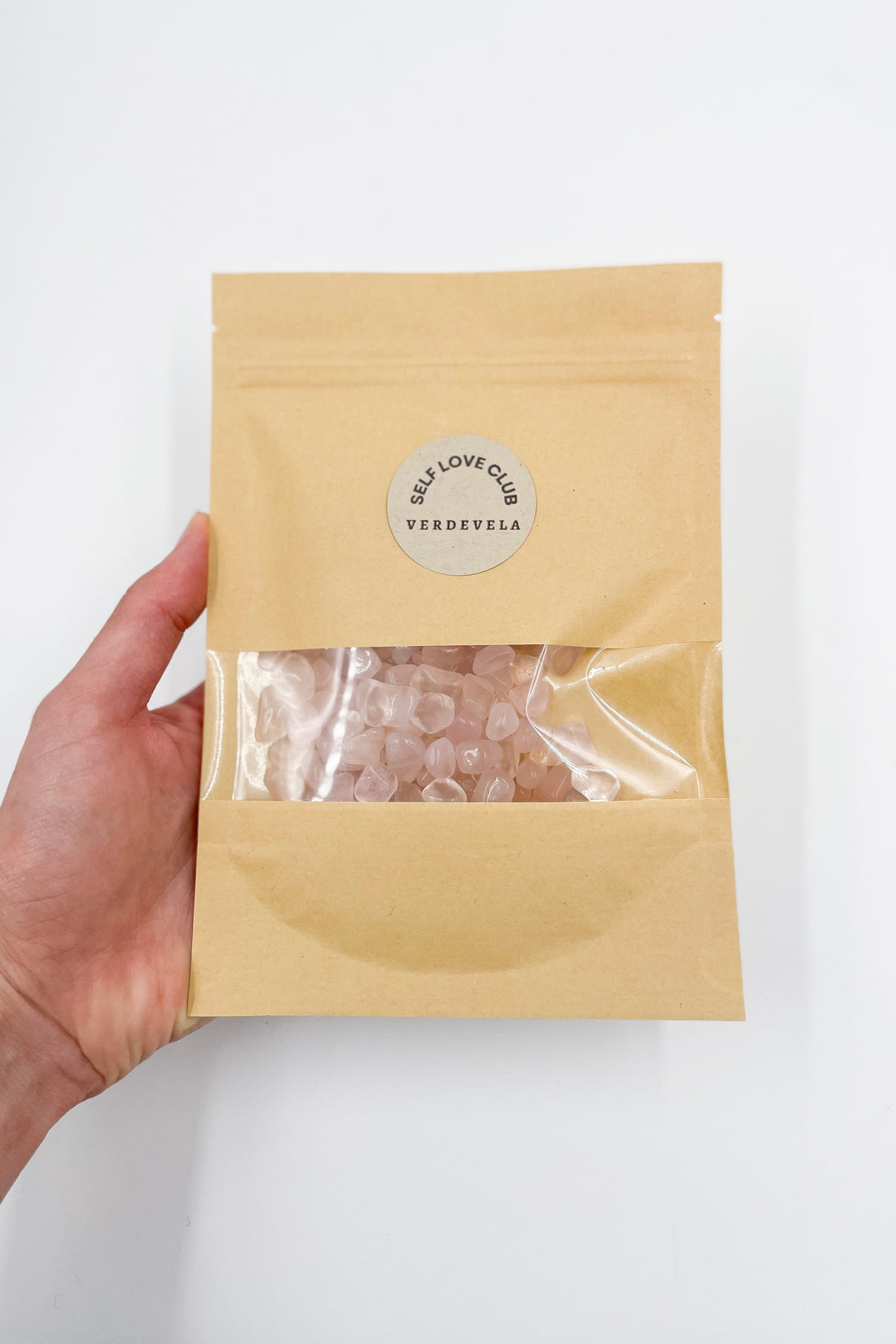 Elixir Bottle Refill | mini rose quartz