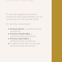 Combinaciones aromáticas - Otoño | VOL.1