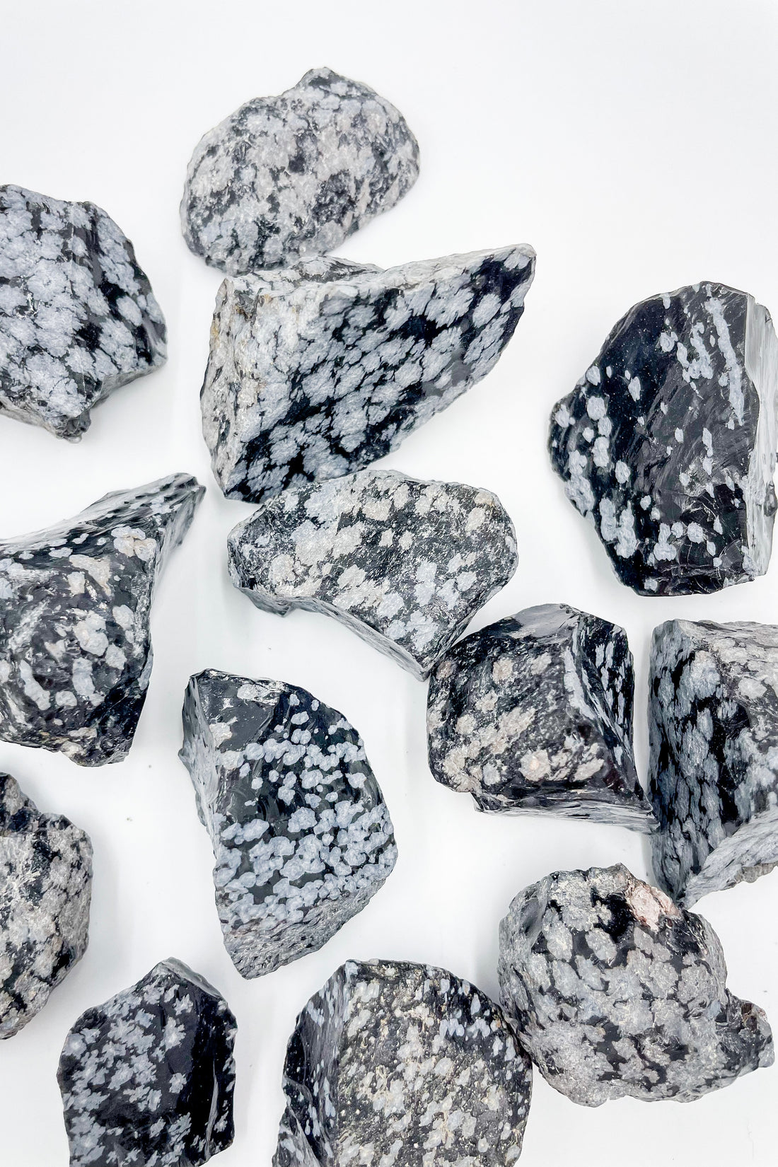 Snowflake Obsidian Raw | Self Realization - Cleaning